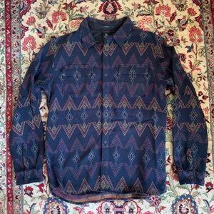 Roark Long Sleeve Flannel Shirt - L